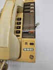 Vtg Ge Landline Wall desk Phone Button Beige 40  Corded Model 2-9166-21 Memory