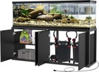 Gdlf 125-150 Gallon Fish Tank Stand  Heavy Duty Metal Aquarium Stand With Power