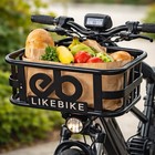 Universal E-bike Front Basket Cargo Rack Heavy Duty For Electric Bicycle
