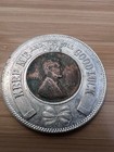 1936 Arrow Shoes 15th Anniversary Lancaster Pa Encased Cent Good Luck Penny G612