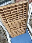 Vintage Thompson Cabinet Co Printers Furniture Tray Drawer Ludington Mich 31 5x1
