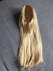 Rapunzel Wig Only E Long Blonde Hair American Girl Doll Custom Play Line