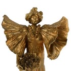 Antique Art Nouveau Ernest Wante Gilt Bronze Jugendstil Statue