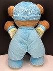 Fisher Price Baby s 1st Bear Teddy Blue Plush Stuffed Rattle Toy