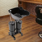 Backwash Barber Shampoo Bowl Sink Basin Unit Station Spa Salon Beauty Equipment