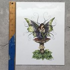 The Human Myth Book Fairy Print Signed By Amy Brown 1998 8 5  X 11 