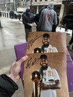 Khris Middleton Signed 8x10 Photo Auto Milwaukee Bucks 2021 Trophy Autograph Coa