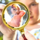 20x Hd Magnifying Glass 90mm Desktop   2 Credit Card Magnifiers Magnification