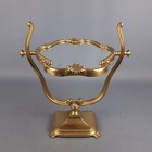 Mirror Bronze Flap Yellow Table Style Louis Xv Collection Vintage 1950