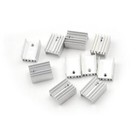 10x Aluminum Heatsink Heat Sink Sets For To-220 Transistor 20x15x10mm Tssh  hu