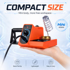 60w Soldering Iron Station Kit Adjustable Temp Digital Soldering Tool Iron Tips