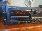 Tascam Cd-a500 Cd Player   Cassette Combination Deck Tested For Power