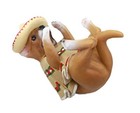 Poncho Vino Chihuahua Dog Wine Bottle Holder Cradle Kitchen Decoration