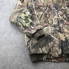 Mossy Oak Jacket Mens Medium Camo Hooded Full Zip Insulated Hunting Outdoors