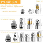 4 Pack Sma Whip Antenna For Shure Ur1 Ur5 P9r 470-530 Mhz