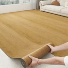 Wood Grain Peel   Stick Vinyl Flooring - Waterproof  Durable Self-adhesive Floor