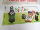 Vintage Coca Cola Sprite Tab Soda   22 Indy Racecar Eliminator Sticker Nos