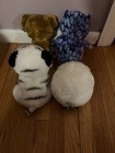 Ty Beanie Boos Bundle  brutus  tag On   Oscar  tag On   Hoots  And Tundra 