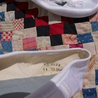 Sweet Vintage White Satin Ballet Slippers