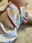 Lot Of 2 Cabbage Patch Kids Dolls Blonde Tutu Girl   2009 Newborn Bean Bag Baby