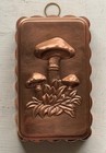 Copper Loaf Molds 1 5 Qt  Lot Of 4 Vintage Mushroom  Corn  Wheat  Carrots
