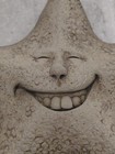 2005 Carruth Studio Garden Starfish Smile Face Cast Stone Hanging Wall Plaque 