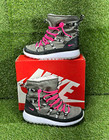 Nike Rosherun Sneakerboots Faux Fur Lined Winter Lace-up Kids 4y 654492-300