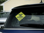 Baby On Board Sign Yellow  Safety 1st Car Sign For Infant Kids Travel Unisex