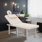 White Heavyduty Massage Table Facial Bed Salon Beauty Spa Tattoo Chair W storage