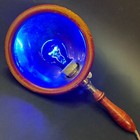 1920 Antique Electro Ultraviolet Blue Light Working Chrome Medical Lamp Germany