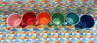 New Bright Set Of 6 Fiesta Tapered  Mugs  15 Oz Fiestaware Free Shipping