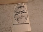 Vintage Omicron Ellipsograph Model 17 - Drafting Tool - With Box And Manuals