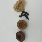 Lot Of 4 Vintage Barbie Wigs     2 Bubble Cut Styles   Curls   Coils