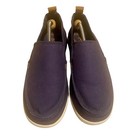 Crocs Walu Boat Shoes Loafers Mens Size 11 Navy Blue Brown Slip On Comfort 