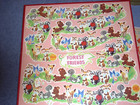 Vintage 1956 Milton Bradley Forest Friends Game  4808 In Box Complete