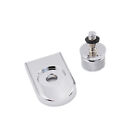 Rear Seat Screw Bolt Mount Knob Cover For Harley Touring Softail Chrome 