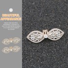 Shoe Clips Pumps Crystal Metal Shoe Clips Bridal Shoe Clips