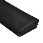  Rib Knit Fabric waistbands Neckline Cuffs Trim Material    43x8in Black