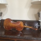 Vintage Unmarked German 4 4 Violin W  Solo Germany Bow   Case