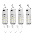 4pack Rechargeable Led Light Bulbs Emergency Light For Camping Home Power Outage