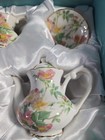 Burton burton Child s Mini Tea Set Original Box  Missing Big Plate 