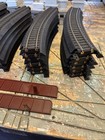 Life-like Ho Scale Power Loc Train Track 47 Track Pieces Pier Set W Side Rails