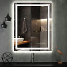 Led Bathroom Mirror Anti Fog Wall Vanity Illuminated Mirrors Stepless Dimmable