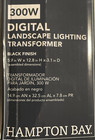 Hampton Bay 300-watt Digital Landscape Lighting Transformer 