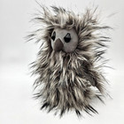 Jellycat London Owl Plush Gloria Grey Sparkle Glitter Stuffed Animal Retired