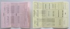 Lot Of 2 Vintage 1971 Public Service New Jersey Psnj Bus Timetables Fairview Nj