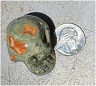 Rainforest Jasper Crystal Skull - Communication  Resolution