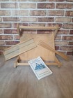 Vintage Harrisville Friendly Loom Easy Weaver Size B 18  Rigid Heddle Loom W  Bo