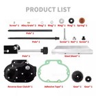     black Reverse Gear Clutch Gearbox For Harley Touring Street Road Glide 14-2020