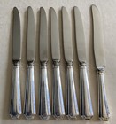 Vintage Lot Of 6 Fairfax 9    And One 9    Gorham Sterling Silver Knives No Monogram